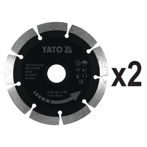 BRUZDOWNICA YATO 1700W, 125MM - YT-82015 - obrazek 4
