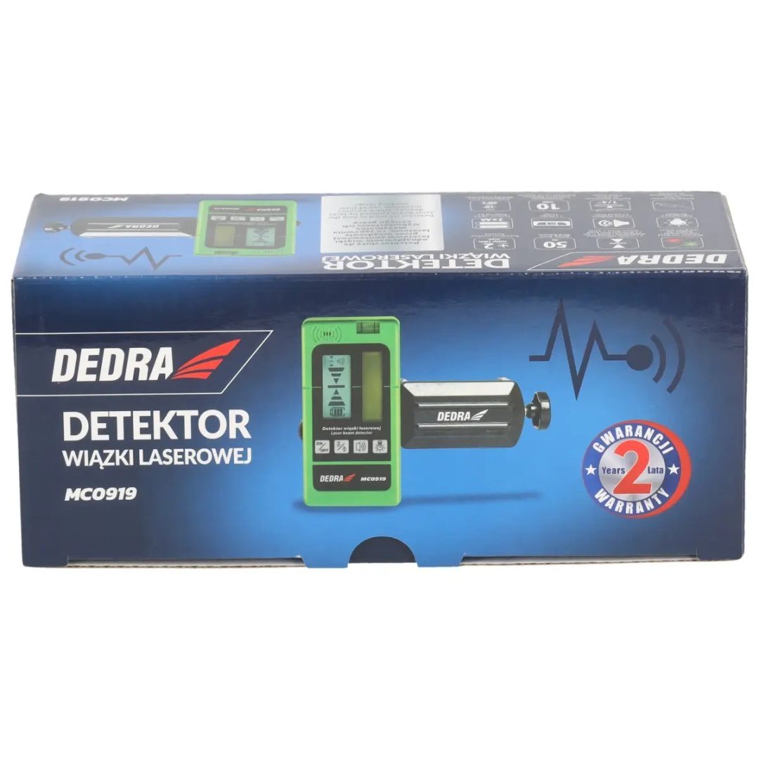 DETEKTOR WIĄZKI LASEROWEJ 50 m DEDRA - MC0919 - obrazek 8
