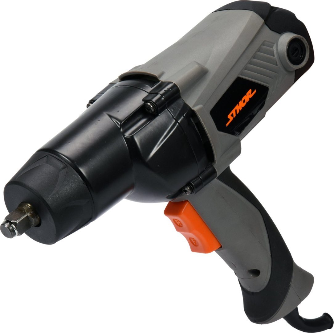 Elektryczny klucz udarowy 1/2" 1100W/450NM STHOR + NASADKI - 57092