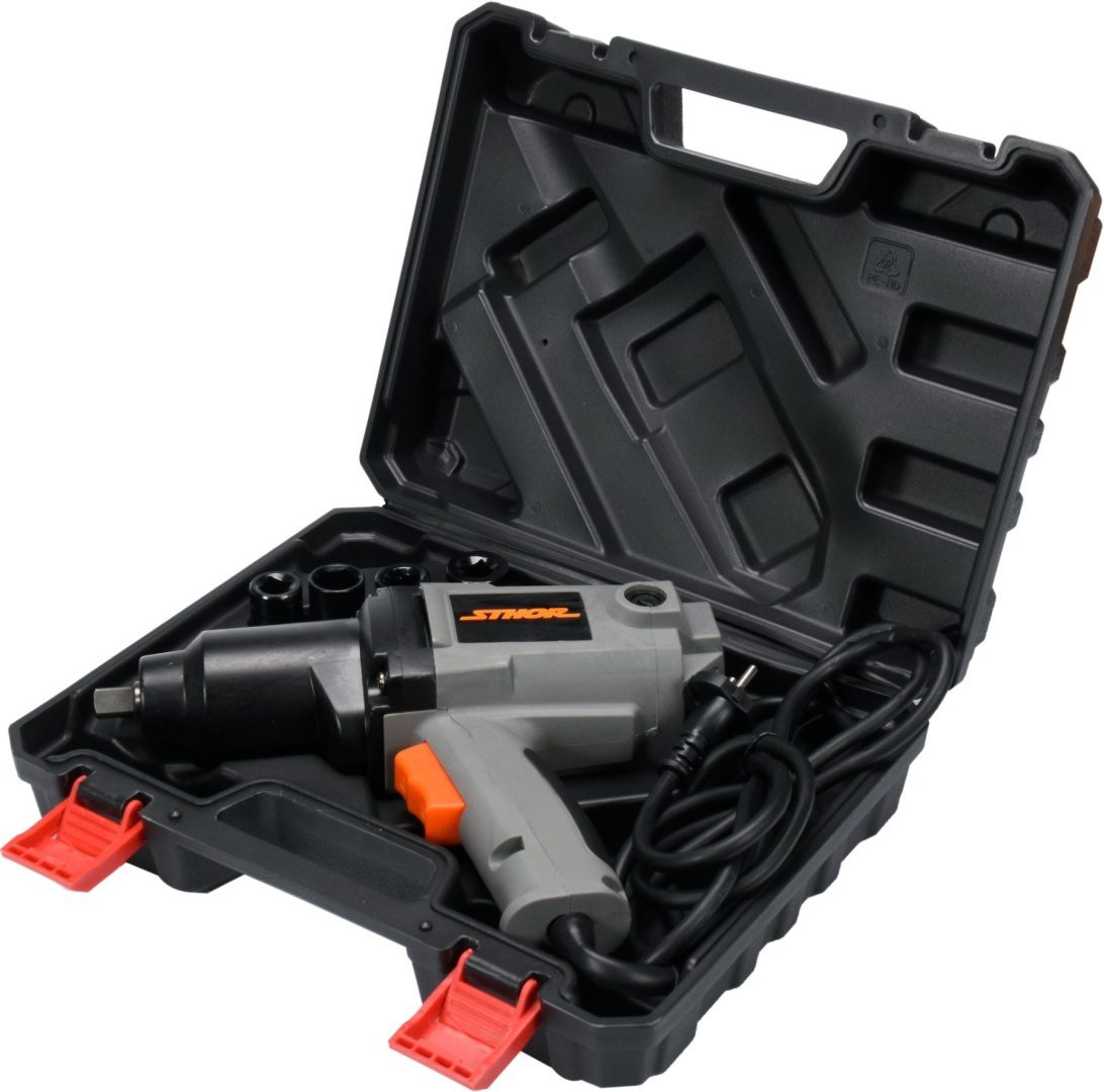 ELEKTRYCZNY KLUCZ UDAROWY 1/2" 800 W / 325 Nm + NASADKI - 57091 - obrazek 3