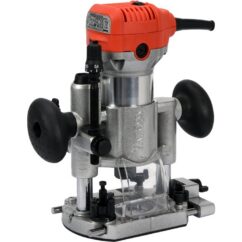 FREZARKA KRAWĘDZIOWA YATO 710W DO LAMINATÓW + SANKI PROWADZĄCE, NA FREZY 6 MM I 8 MM - YT-82390