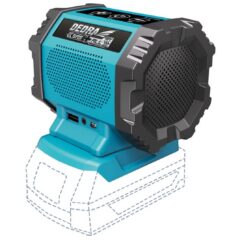 GŁOŚNIK AKUMULATOROWY 18V BLUETOOTH DEDRA SAS+ALL - BEZ AKUMULATORA - DED7004