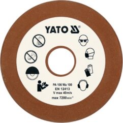 KAMIEŃ DO OSTRZAŁKI ŁAŃCUCHÓW YATO 108×23×3,2 MM, P100 - YT-84991