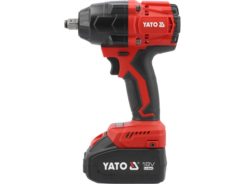 KLUCZ UDAROWY YATO 18V, 1/2'', 850 NM - 2× AKUMULATOR 4 AH - YT-8277935 - obrazek 3