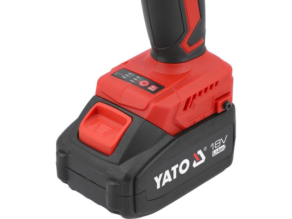 KLUCZ UDAROWY YATO 18V, 1/2'', 850 NM - 2× AKUMULATOR 4 AH - YT-8277935 - obrazek 7