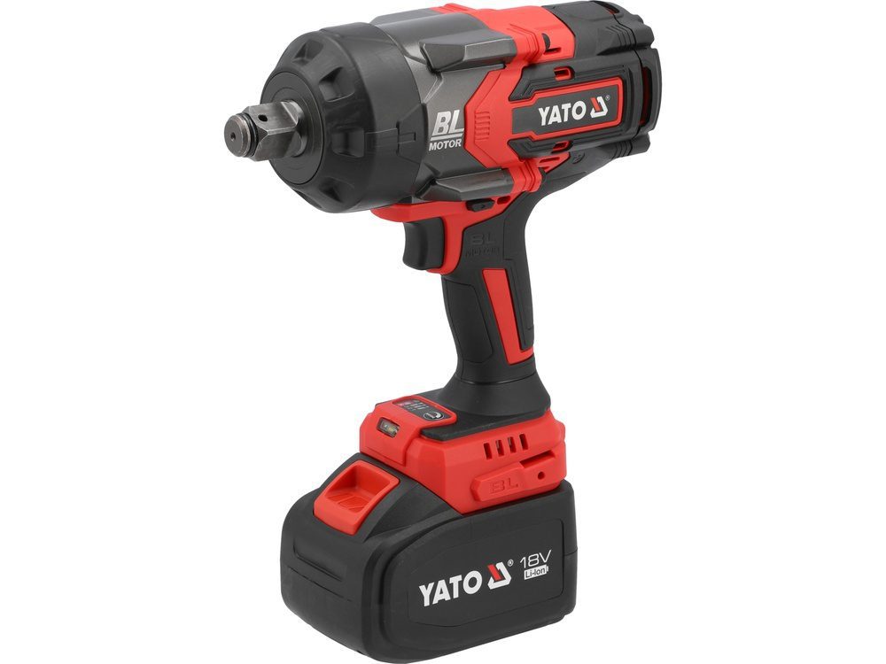 KLUCZ UDAROWY YATO 18V, 3/4'', 2400 NM - AKUMULATOR 6 AH - YT-828073