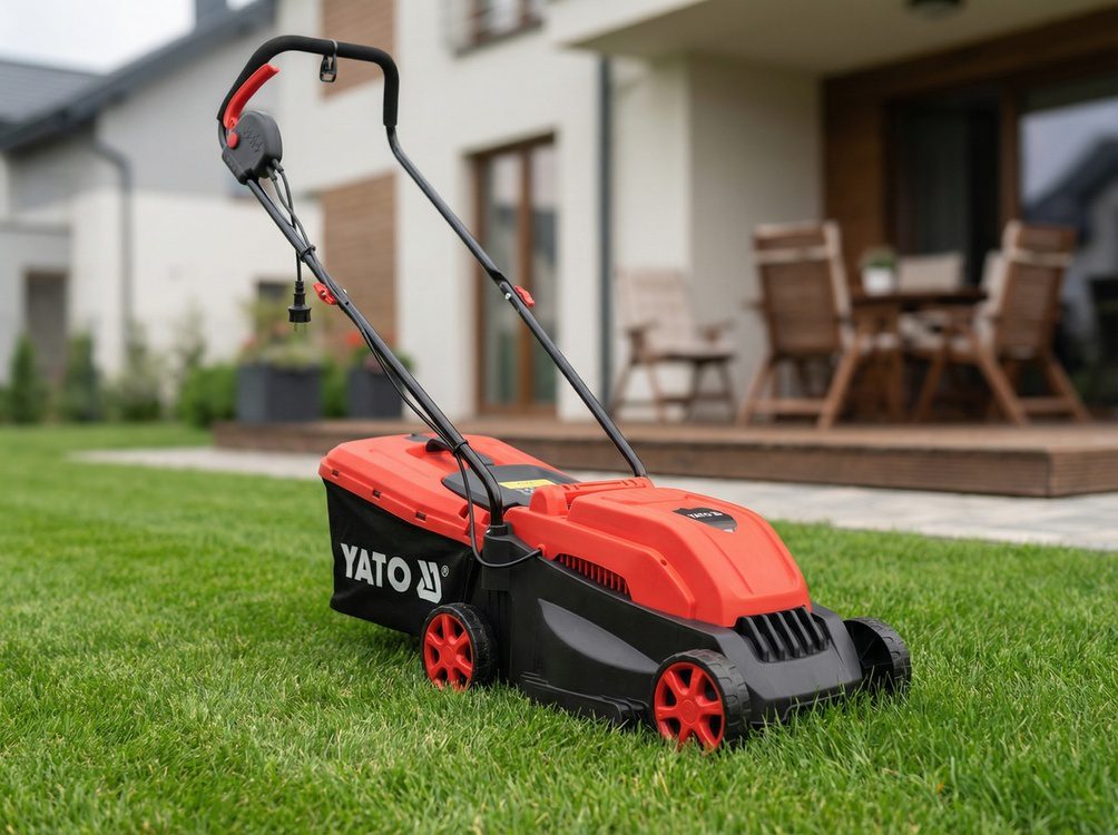 KOSIARKA ELEKTRYCZNA YATO 1200W, SILNIK INDUKCYJNY, 320 MM - YT-852081 - obrazek 7