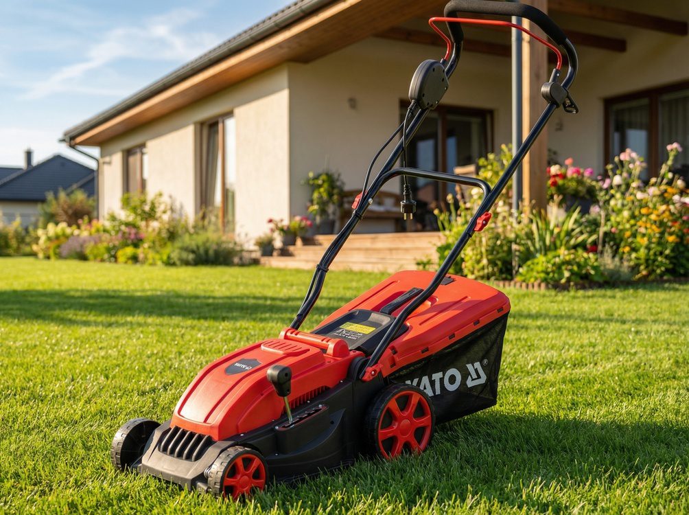 KOSIARKA ELEKTRYCZNA YATO 1600W, SILNIK INDUKCYJNY, 360 MM - YT-852082 - obrazek 7
