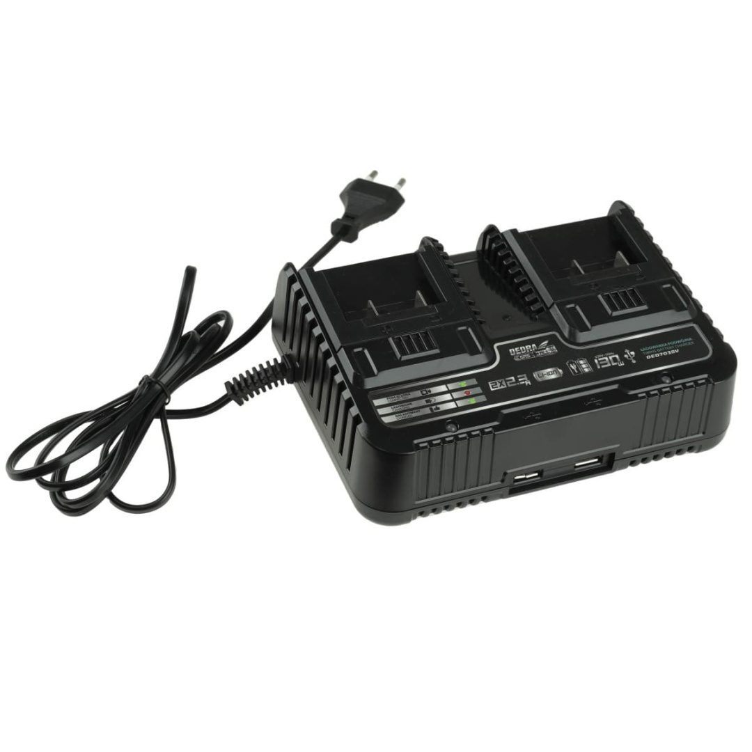 ŁADOWARKA NA DWA AKUMULATORY DEDRA SAS+ALL - DED7038V - obrazek 2