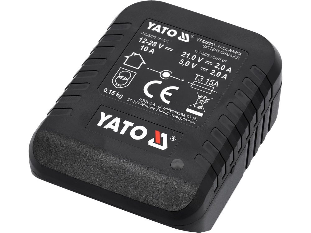 ŁADOWARKA SAMOCHODOWA YATO 18V 2A - YT-828503 - obrazek 5