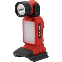 LATARKA YATO 2W1 18V 250 LM Z RUCHOMĄ GŁOWICĄ - BEZ AKUMULATORA - YT-829691