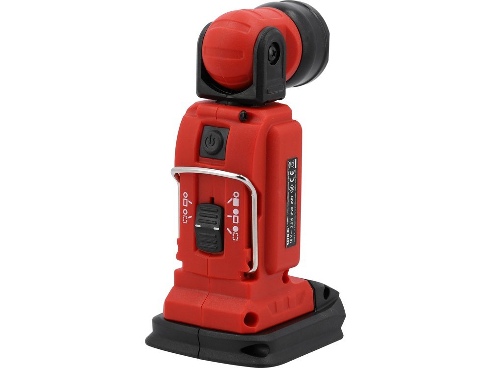 LATARKA YATO 2W1 18V 250 LM Z RUCHOMĄ GŁOWICĄ - BEZ AKUMULATORA - YT-829691 - obrazek 3