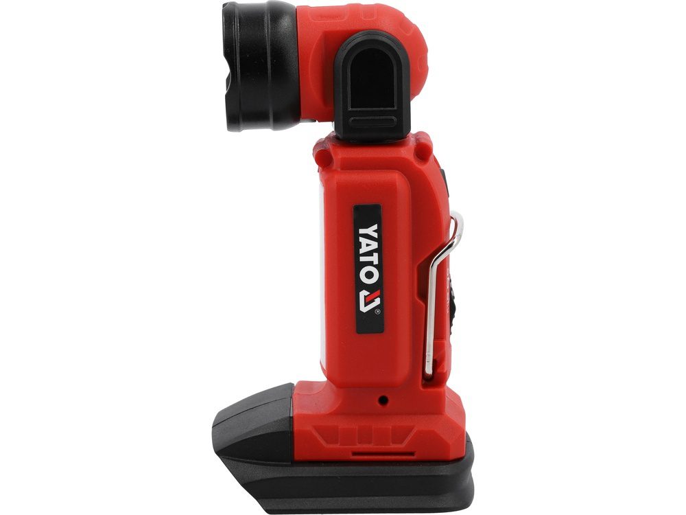 LATARKA YATO 2W1 18V 250 LM Z RUCHOMĄ GŁOWICĄ - BEZ AKUMULATORA - YT-829691 - obrazek 4