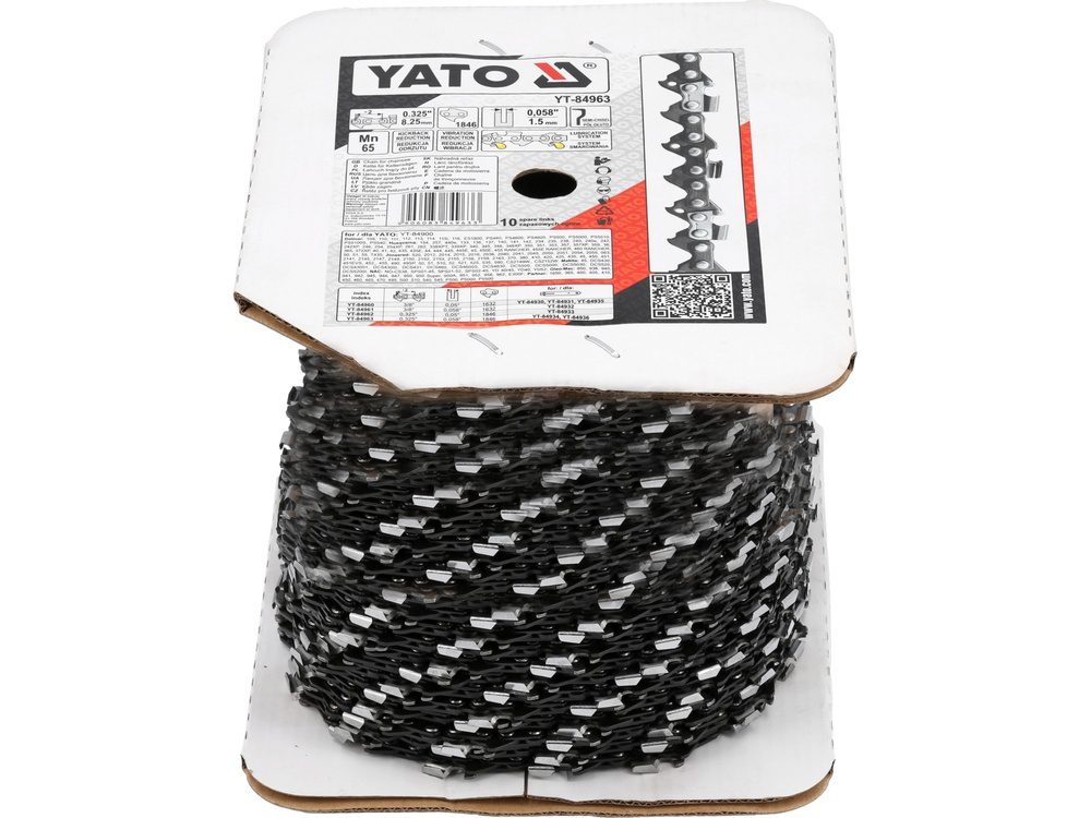 ŁAŃCUCH TNĄCY YATO 0,325" 0,058" NA BĘBNIE 1846 OGNIW, PÓŁDŁUTO - YT-84963 - obrazek 2