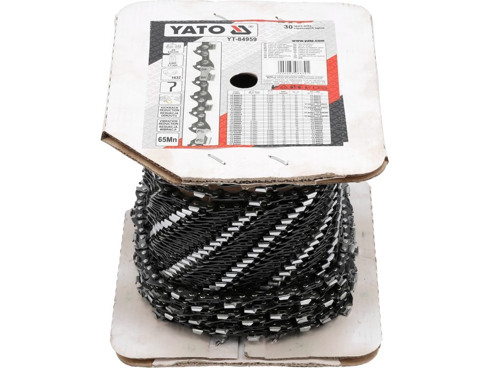 ŁAŃCUCH TNĄCY YATO 3/8" 0,043" NA BĘBNIE 1632 OGNIWA, PÓŁDŁUTO - YT-84959 - obrazek 2