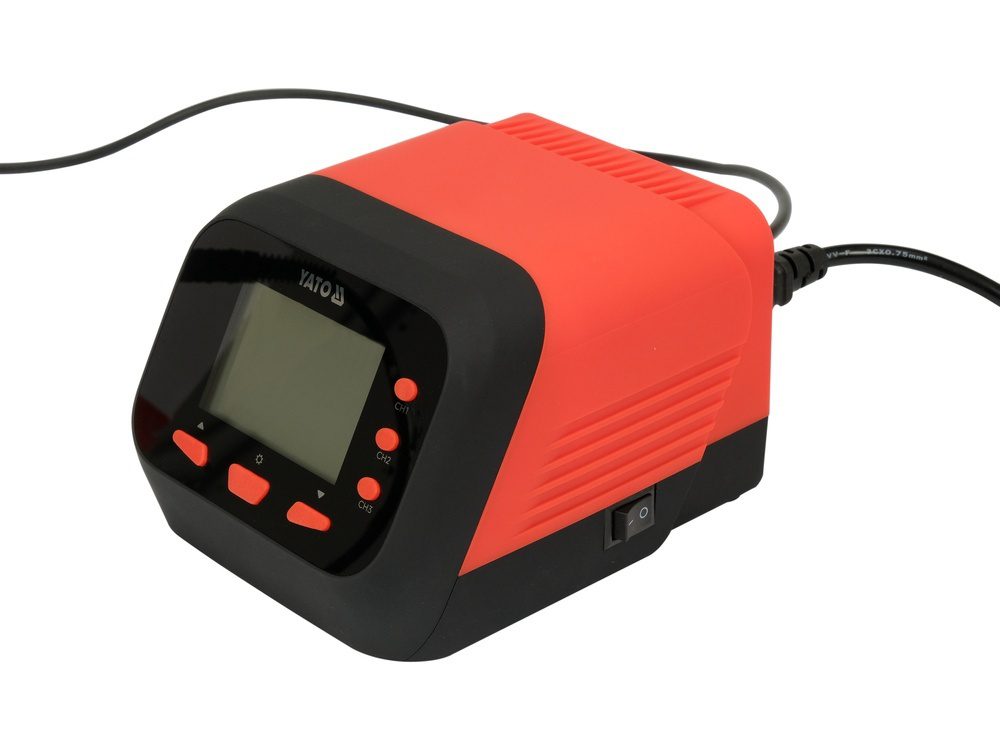 STACJA LUTOWNICZA NA GROT T12 YATO Z WYŚWIETLACZEM LCD Z FUNKCJĄ AUTOSLEEP 75W - YT-82462 - obrazek 5
