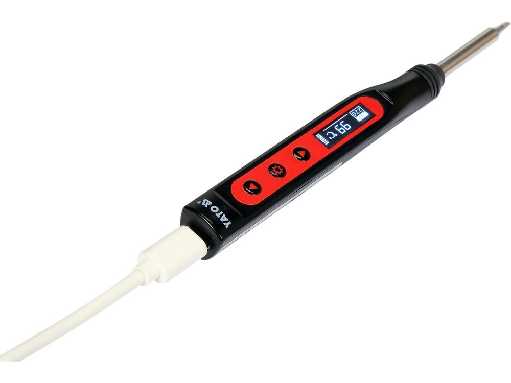 LUTOWNICA PRZENOŚNA YATO CYFROWA 65W USB-C NA GROT T12 - YT-82490 - obrazek 8