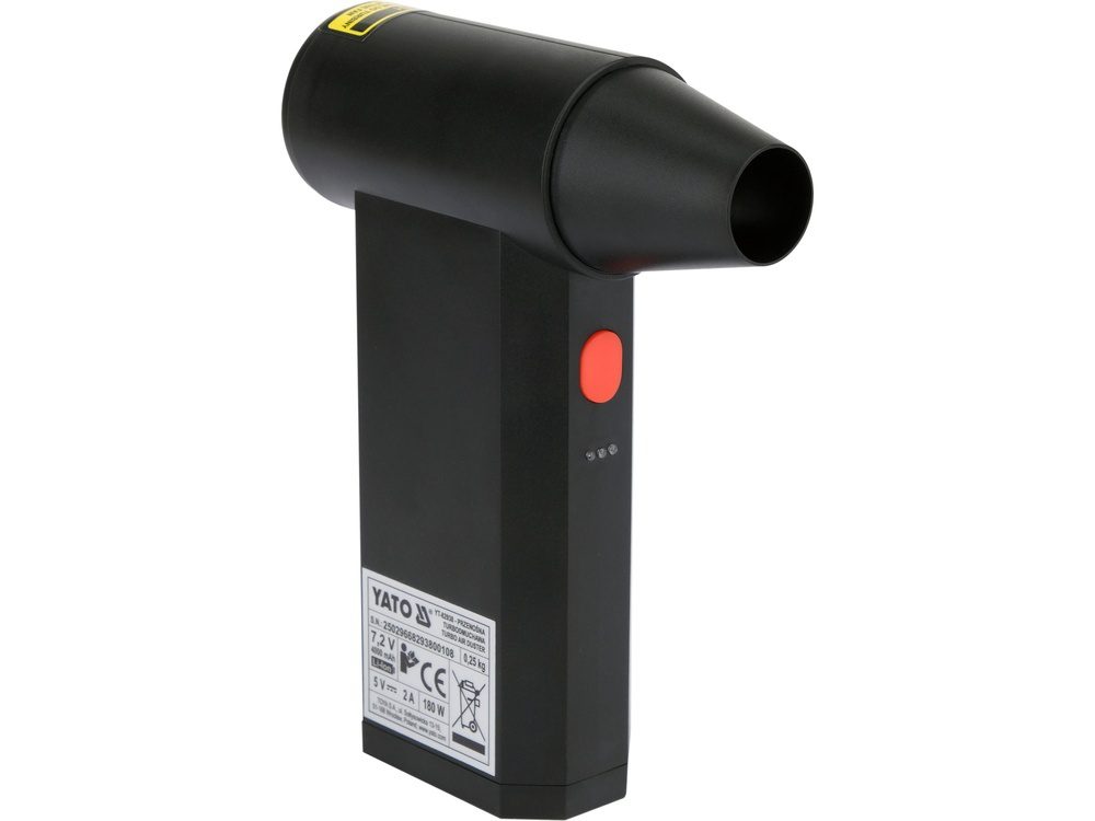 MINI TURBO DMUCHAWA YATO 135000 OBR./MIN, 4000 MAH - YT-82938 - obrazek 8