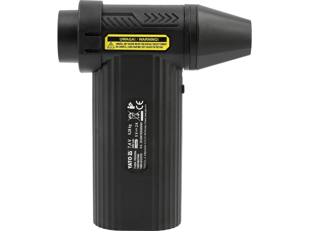MINI TURBO DMUCHAWA YATO / ODKURZACZ Z AKCESORIAMI - YT-82936 - obrazek 7
