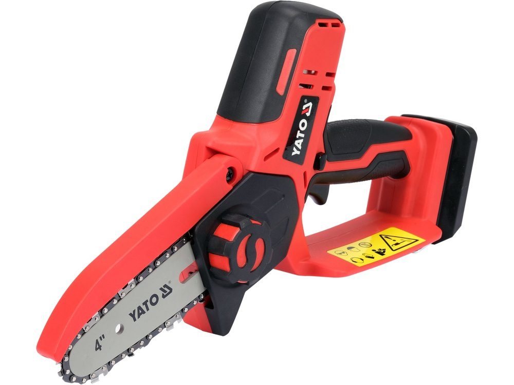 MINIPILARKA ŁAŃCUCHOWA YATO 18V, PROWADNICA 4'' - BEZ AKUMULATORA - YT-828136