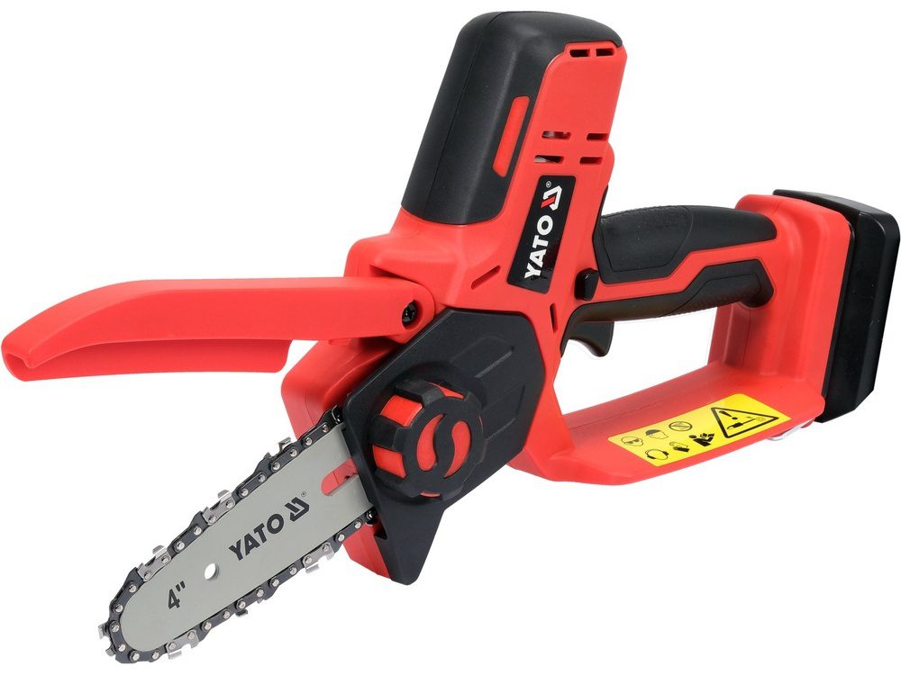 MINIPILARKA ŁAŃCUCHOWA YATO 18V, PROWADNICA 4'' - BEZ AKUMULATORA - YT-828136 - obrazek 3