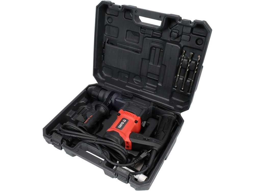 MŁOT UDAROWO-OBROTOWY YATO SDS+ 1100W, 3 FUNKCJE - YT-82118 - obrazek 6