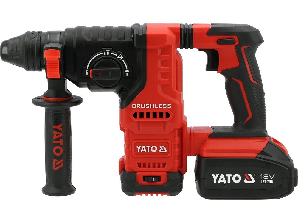 MŁOTOWIERTARKA YATO 18V, 2 x AKUMULATOR 4 AH, BEZSZCZOTKOWA - YT-827724 - obrazek 2