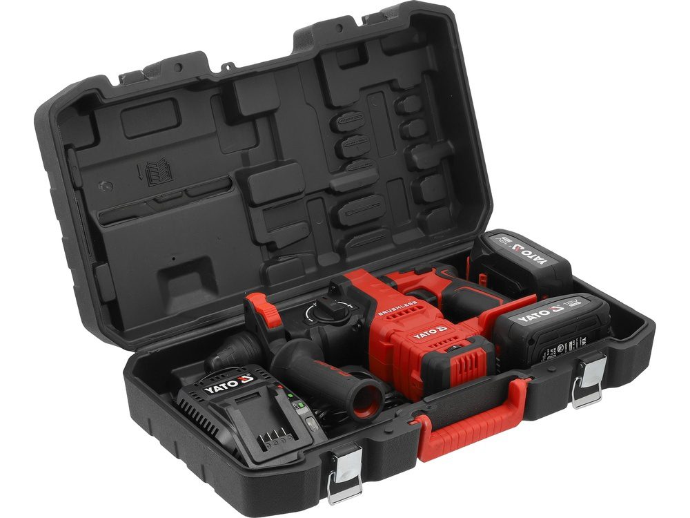 MŁOTOWIERTARKA YATO 18V, 2 x AKUMULATOR 4 AH, BEZSZCZOTKOWA - YT-827724 - obrazek 5