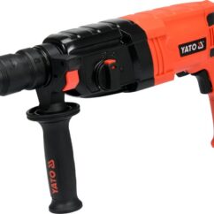 MŁOTOWIERTARKA YATO 850W Z WYMIENNĄ GŁOWICĄ I METALOWĄ OBUDOWĄ - YT-82122