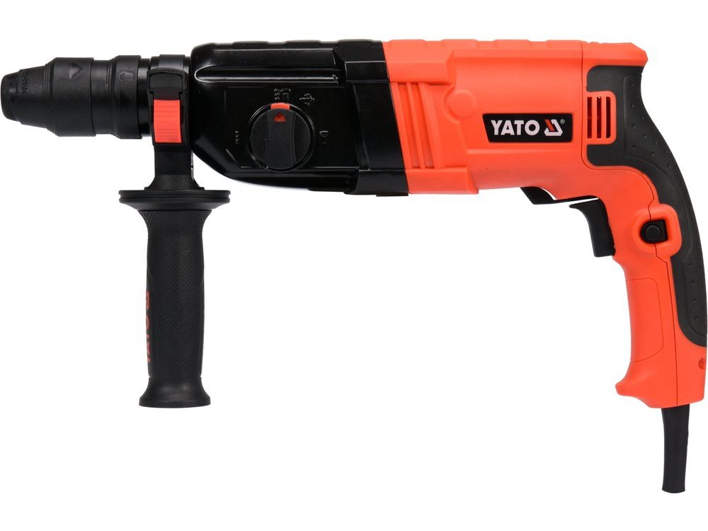 MŁOTOWIERTARKA YATO 850W Z WYMIENNĄ GŁOWICĄ I METALOWĄ OBUDOWĄ - YT-82122 - obrazek 2