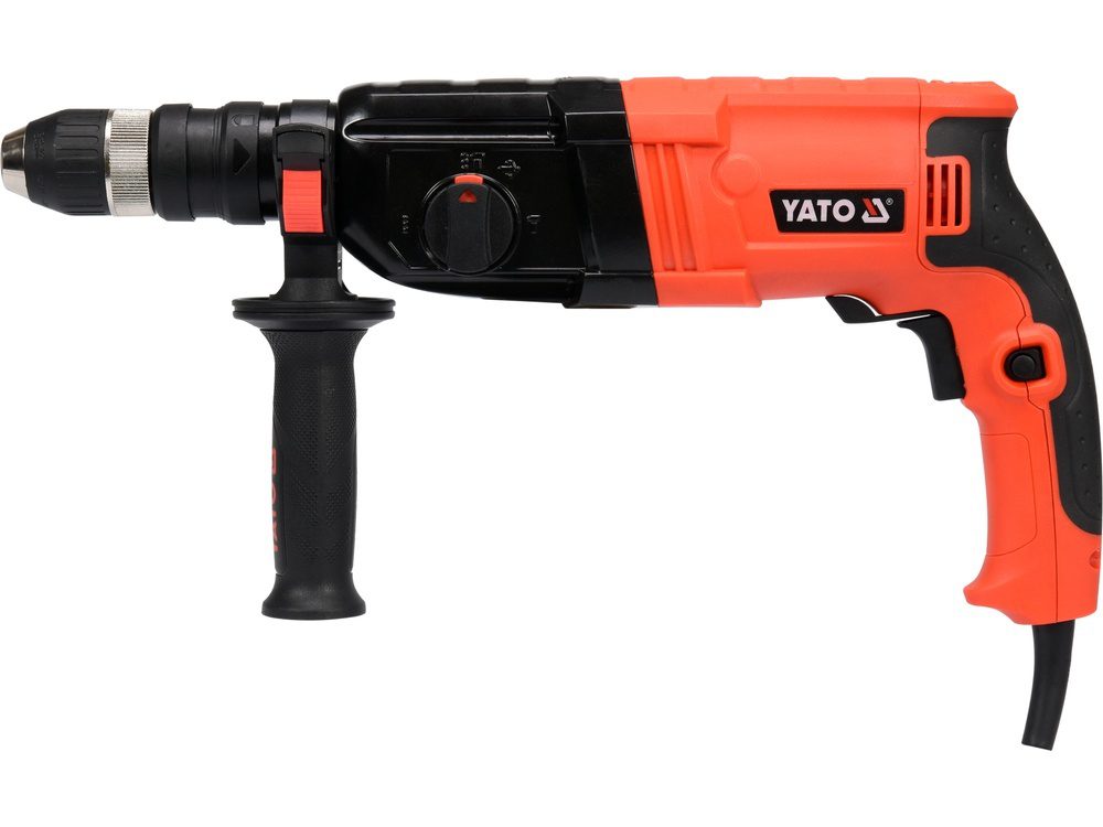 MŁOTOWIERTARKA YATO 850W Z WYMIENNĄ GŁOWICĄ I METALOWĄ OBUDOWĄ - YT-82122 - obrazek 4