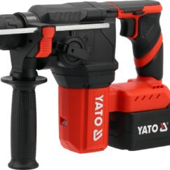 MŁOTOWIERTARKA YATO BEZSZCZOTKOWA 18V SDS PLUS 2,5J - AKUMULATOR 4 AH - YT-827721