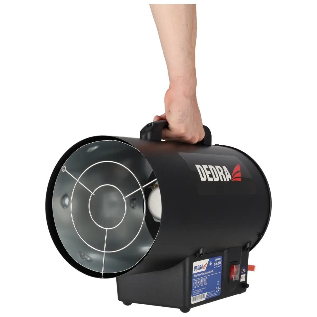 NAGRZEWNICA GAZOWA DEDRA 15 kW CZARNA - DED9941A - obrazek 11