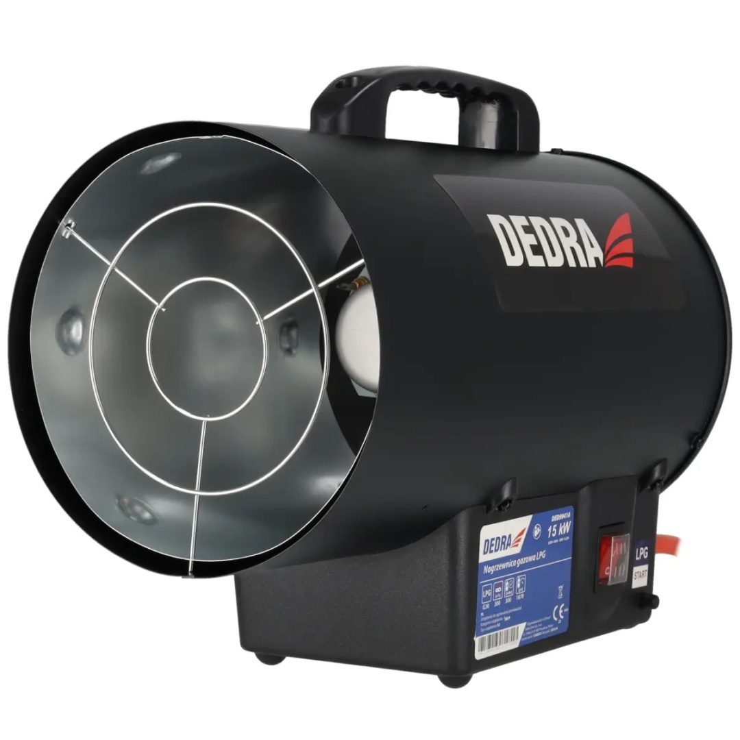 NAGRZEWNICA GAZOWA DEDRA 15 kW CZARNA - DED9941A - obrazek 3