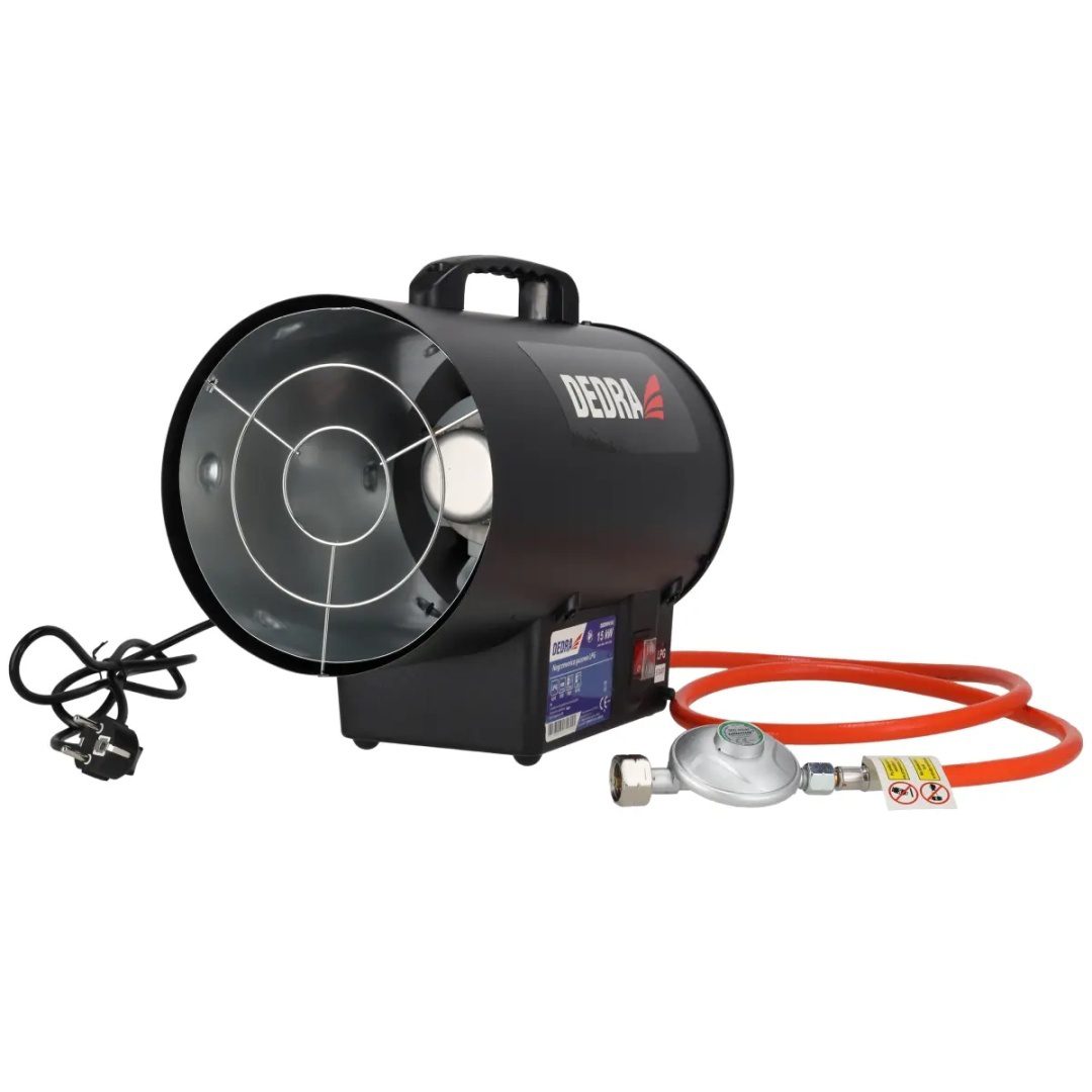 NAGRZEWNICA GAZOWA DEDRA 15 kW CZARNA - DED9941A - obrazek 13