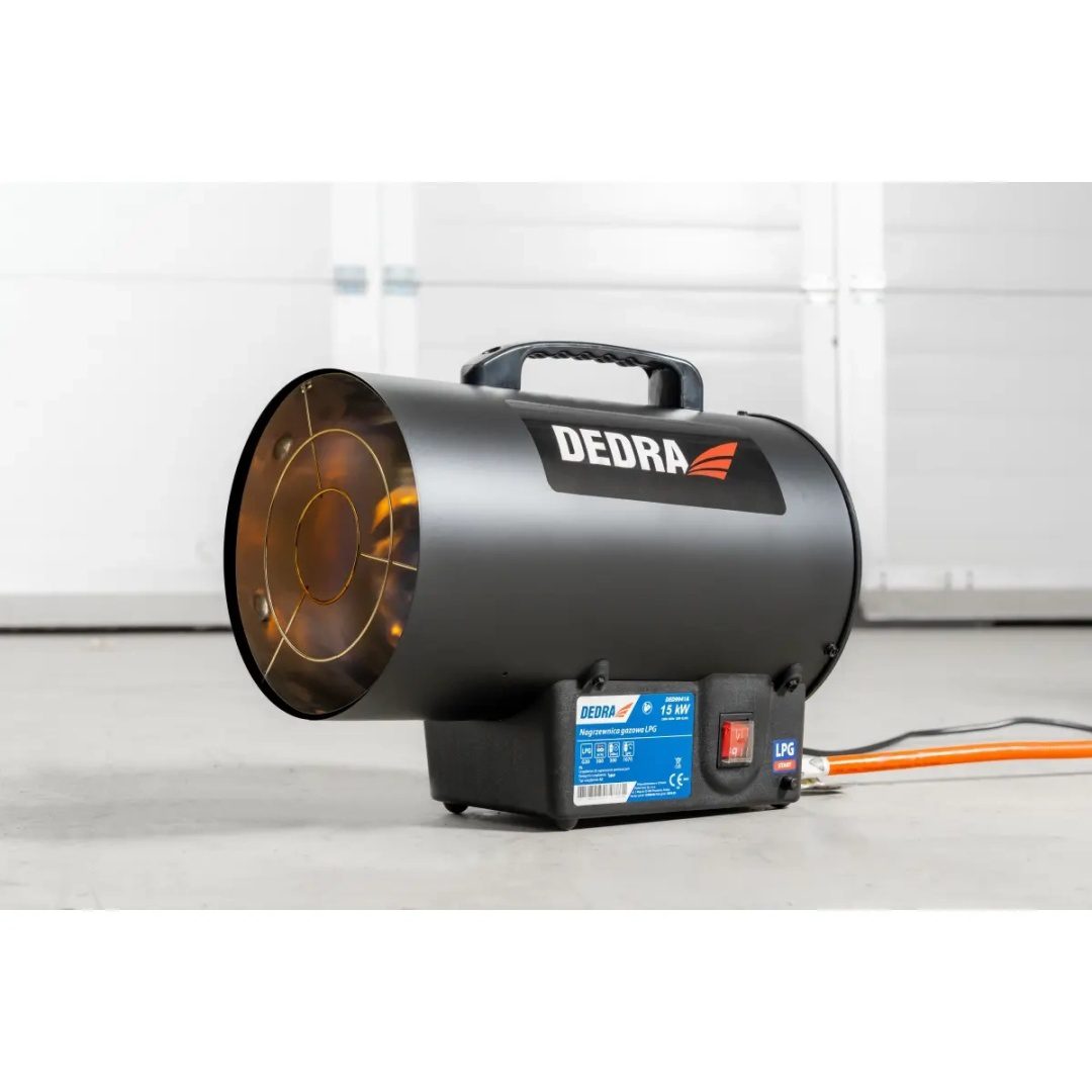 NAGRZEWNICA GAZOWA DEDRA 15 kW CZARNA - DED9941A - obrazek 14