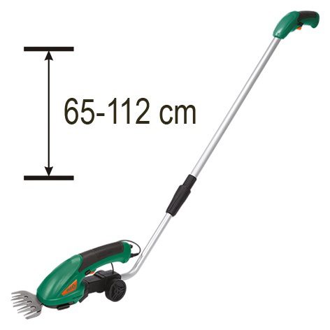 NOŻYCE DO TRAWY I ŻYWOPŁOTU AKUMULATOROWE FLO 3,6V Z UCHWYTEM TELESKOPOWYM - 79503 - obrazek 13