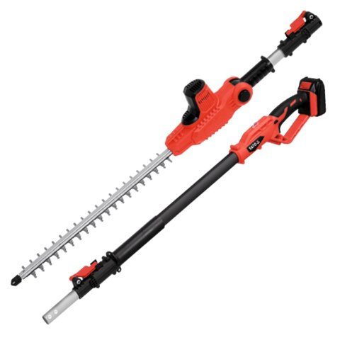 NOŻYCE DO ŻYWOPŁOTU AKUMULATOROWE YATO 18V, 42 CM, TELESKOPOWE - AKUMULATOR 2.0 AH - YT-82834 - obrazek 4