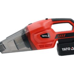 ODKURZACZ SAMOCHODOWY YATO 18V - AKUMULATOR 4 AH - YT-85682
