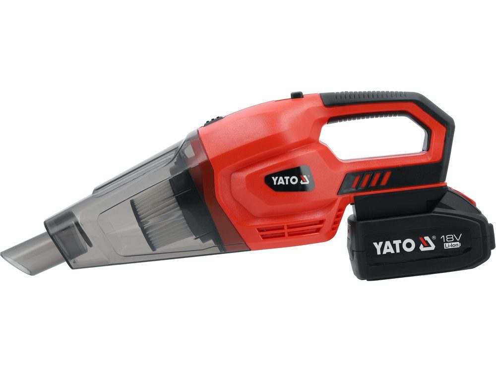 ODKURZACZ SAMOCHODOWY YATO 18V - AKUMULATOR 4 AH - YT-85682