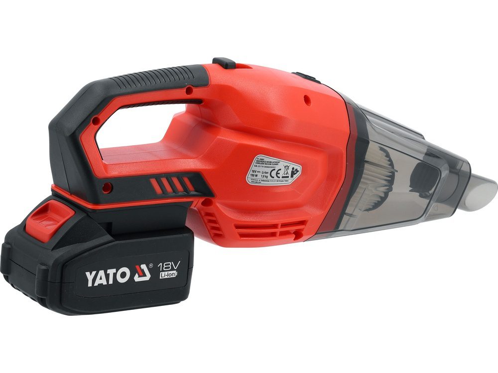 ODKURZACZ SAMOCHODOWY YATO 18V - AKUMULATOR 4 AH - YT-85682 - obrazek 3