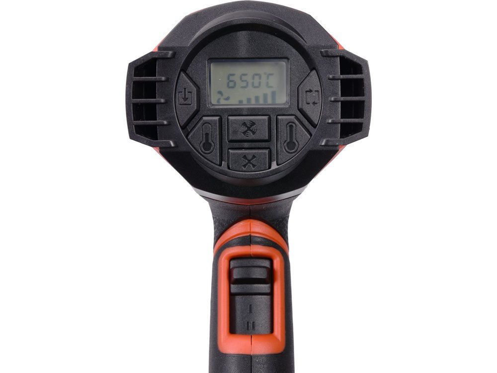 OPALARKA YATO 1600W 50-650°C, 2 BIEGI, REG. TEMP, LCD + PAMIĘĆ USTAWIEŃ - YT-82296 - obrazek 4