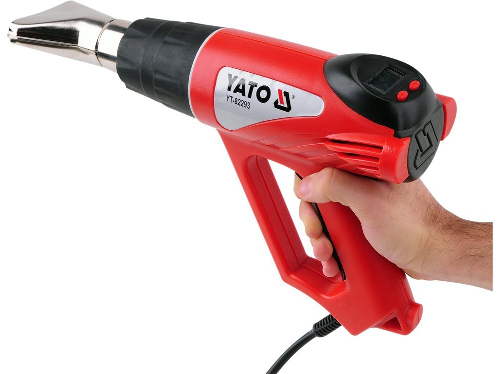 OPALARKA YATO 2000W 70~600°C, AKCESORIA, WYŚWIETLACZ LCD - YT-82293 - obrazek 3