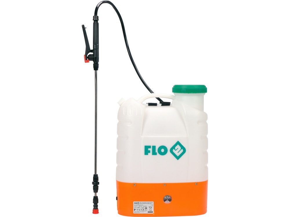 OPRYSKIWACZ PLECAKOWY AKUMULATOROWY FLO 16L - 12V, 8 Ah - 89610