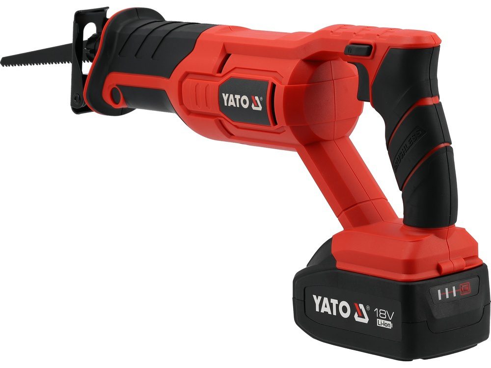 PIŁA SZABLASTA LISICA BEZSZCZOTKOWA YATO 18V - AKUMULATOR 4 AH - YT-828151 - obrazek 3
