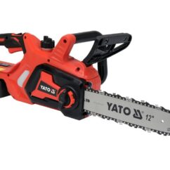 PILARKA ŁAŃCUCHOWA YATO 18V, PROWADNICA 12", 6,5 M/S - AKUMULATOR 4 AH - YT-828137