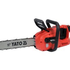 PILARKA ŁAŃCUCHOWA YATO 36V, PROWADNICA 16", 15 M/S - BEZ AKUMULATORA - YT-828132