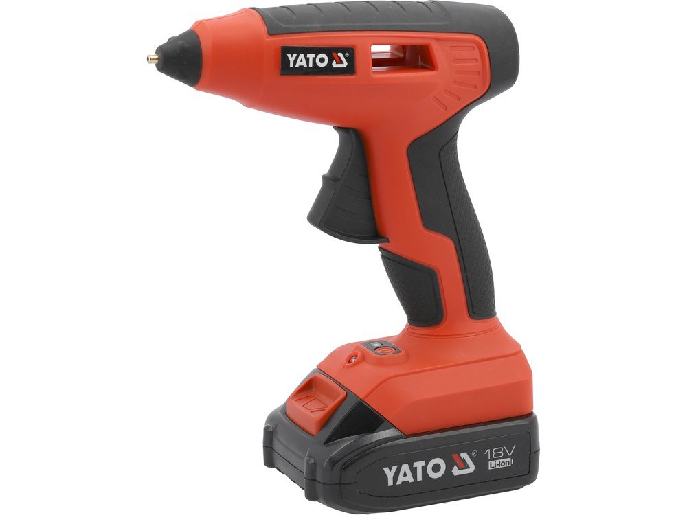 PISTOLET DO KLEJU YATO 18V, 11 MM, 25 G/MIN - AKUMULATOR 2 AH - YT-82854