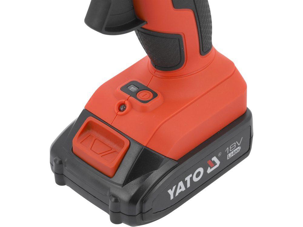 PISTOLET DO KLEJU YATO 18V, 11 MM, 25 G/MIN - AKUMULATOR 2 AH - YT-82854 - obrazek 7