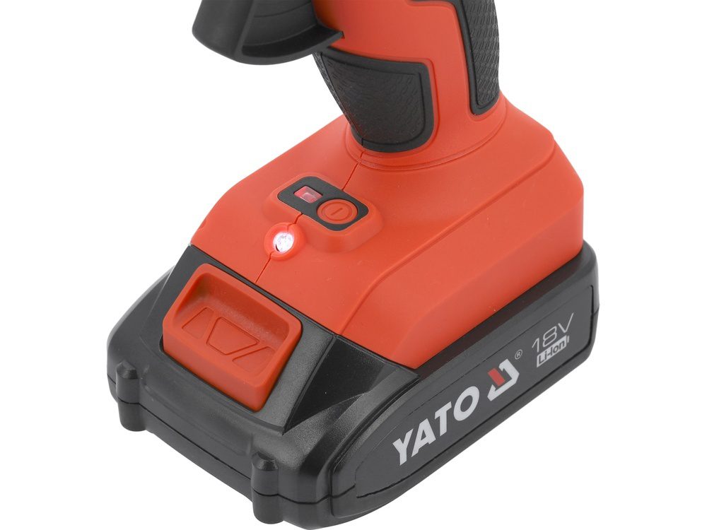 PISTOLET DO KLEJU YATO 18V, 11 MM, 25 G/MIN - AKUMULATOR 2 AH - YT-82854 - obrazek 8